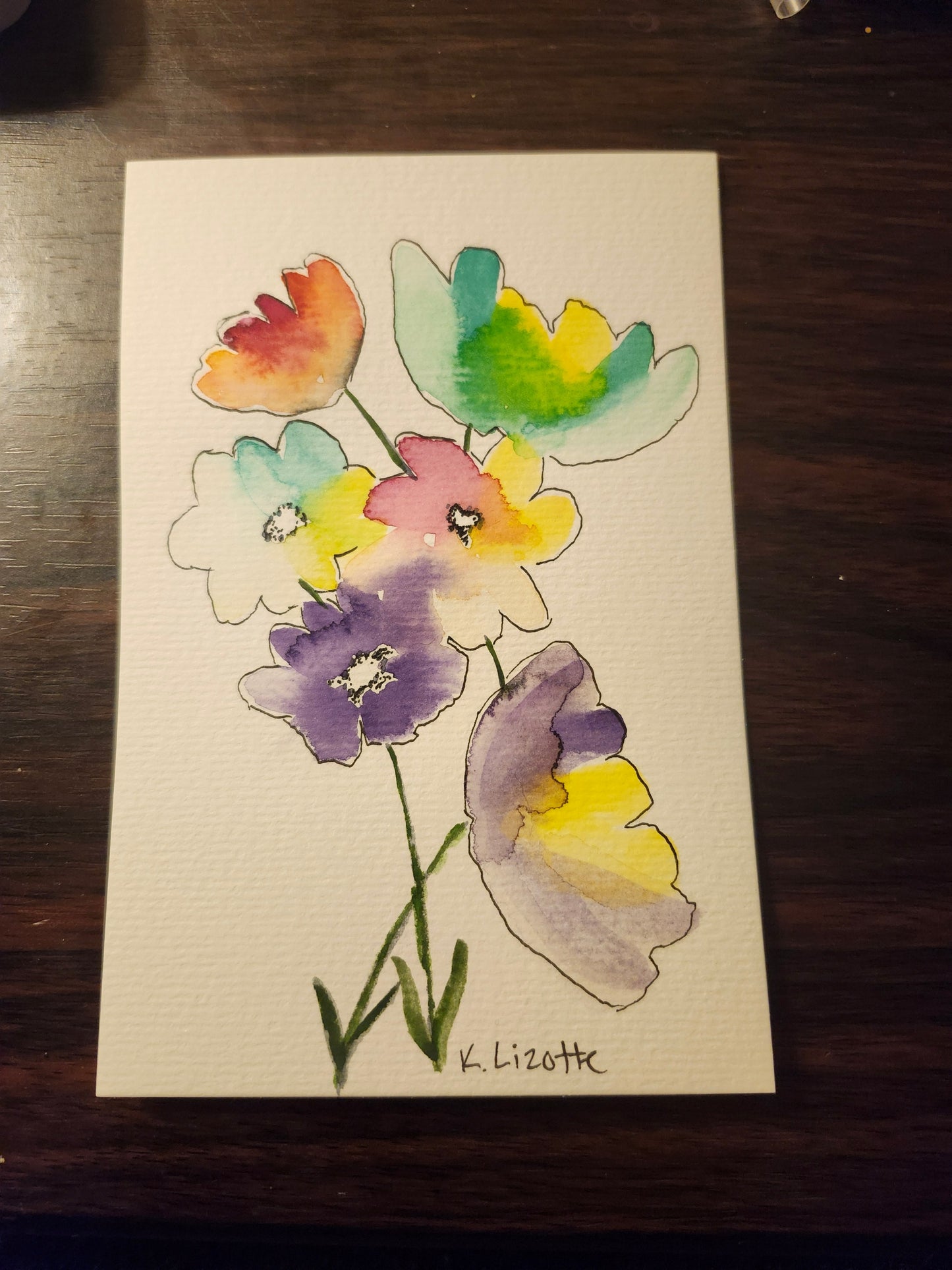 Whimsical Poppies