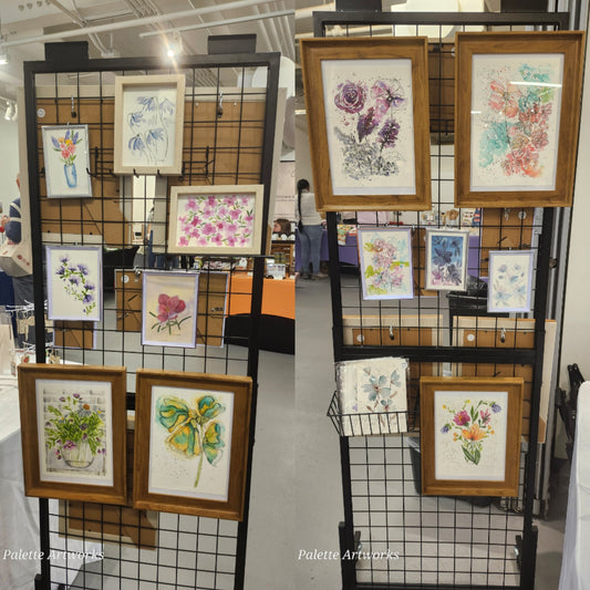 11x14 inch Framed Paintings